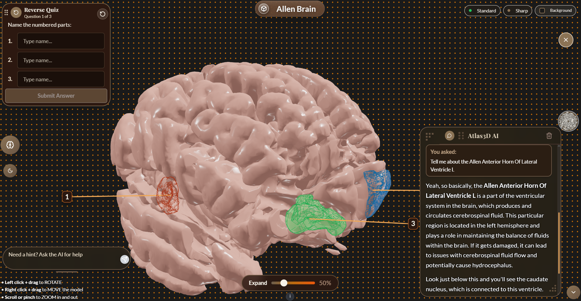Atlas3D Interface 2